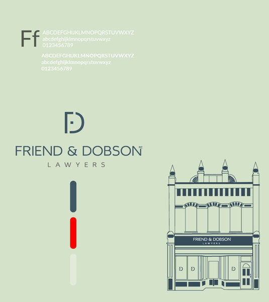 Friend Dobson branding
